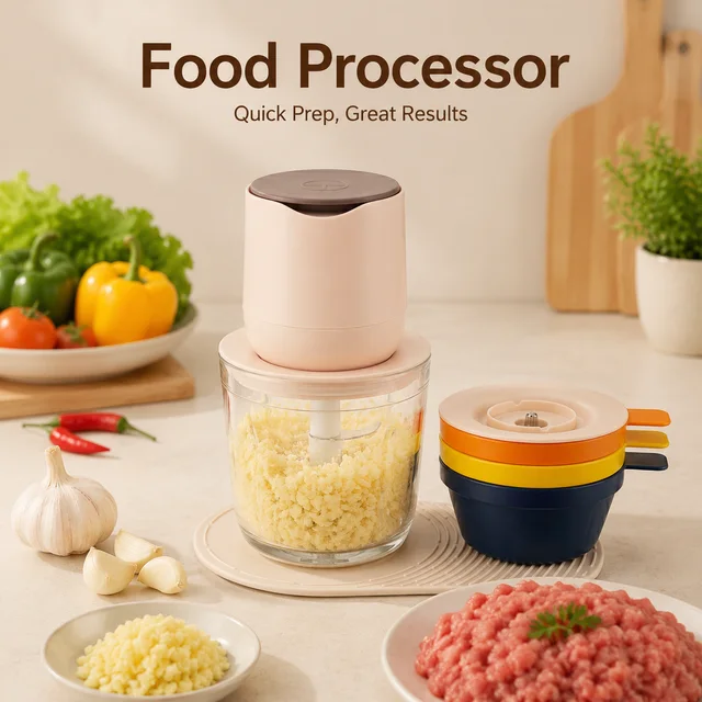 FP212DS USB Charging mini Food Processor product photo